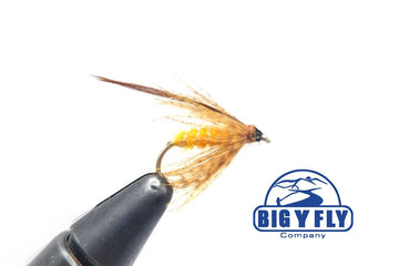 October Caddis Pupa - Hazy Fly Fishing
