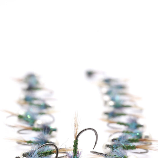 Olive Ice Tinsel Nymph - Hazy Fly Fishing