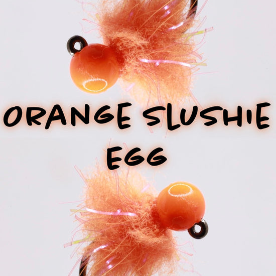 Orange Slush BH Egg - Hazy Fly Fishing
