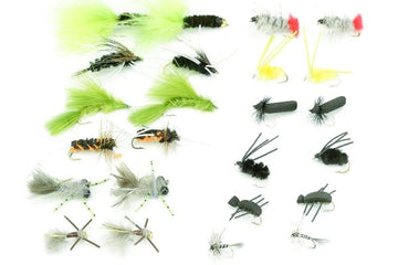 Panfish Assortment - 24 Flies 38 - Hazy Fly Fishing
