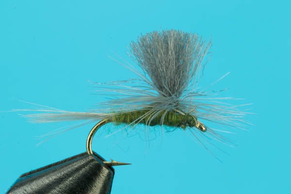 Parachute Blue Wing Olive Blue Dun Post - Hazy Fly Fishing