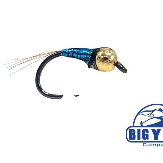 Perdigon Flash Nymph - Tungsten (Barbless) - Hazy Fly Fishing
