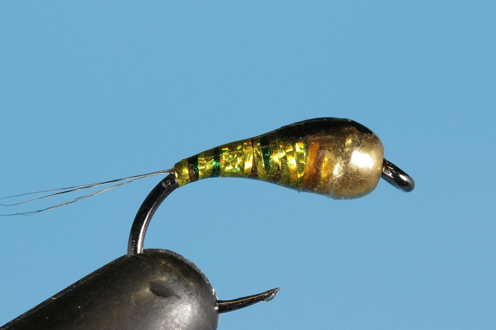 Perdigon Flash Nymph - Tungsten (Barbless) - Hazy Fly Fishing