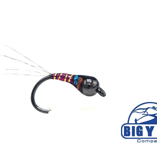 Perdigon Flash Nymph - Tungsten (Barbless) - Hazy Fly Fishing