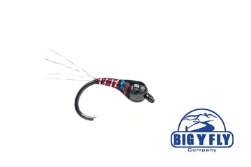 Perdigon Flash Nymph - Tungsten (Barbless) - Hazy Fly Fishing