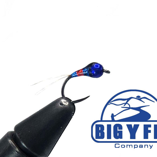 Perdigon Flash Nymph - Tungsten (Barbless) - Hazy Fly Fishing