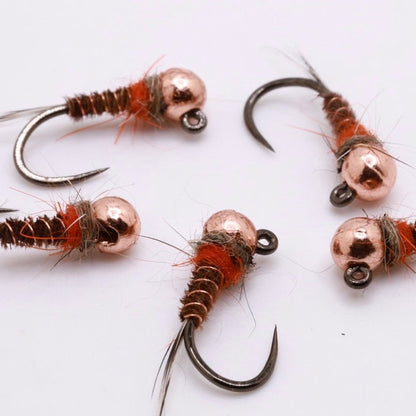 Pheasant Tail Orange Hot Spot - Hazy Fly Fishing