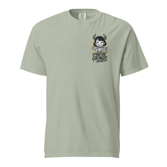 Pinche Gringo Fishing Crew Demon Fisher Anime Shirt - Hazy Fly Fishing