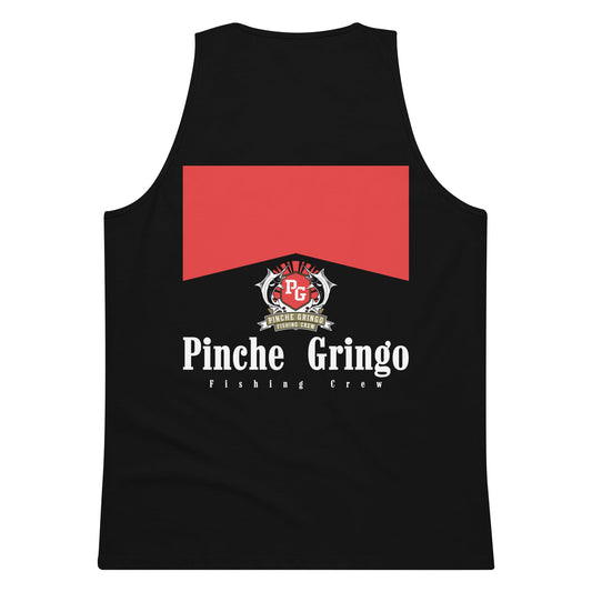 Pinche Gringo Fishing Crew Red Pack Tank - Hazy Fly Fishing