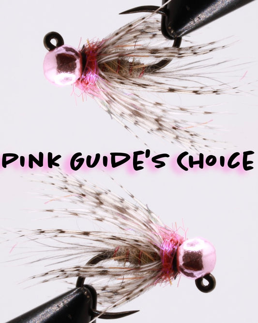 Pink Head Guides Choice - Hazy Fly Fishing