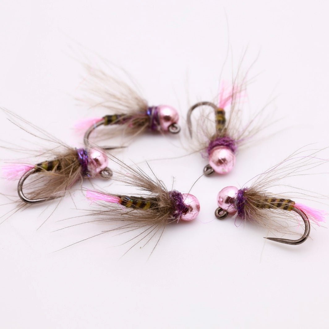 Pink Peacock Quill CDC - Hazy Fly Fishing