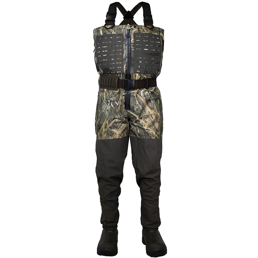 PINNACLE Zippered Breathable Camo Wader 1200g - Hazy Fly Fishing