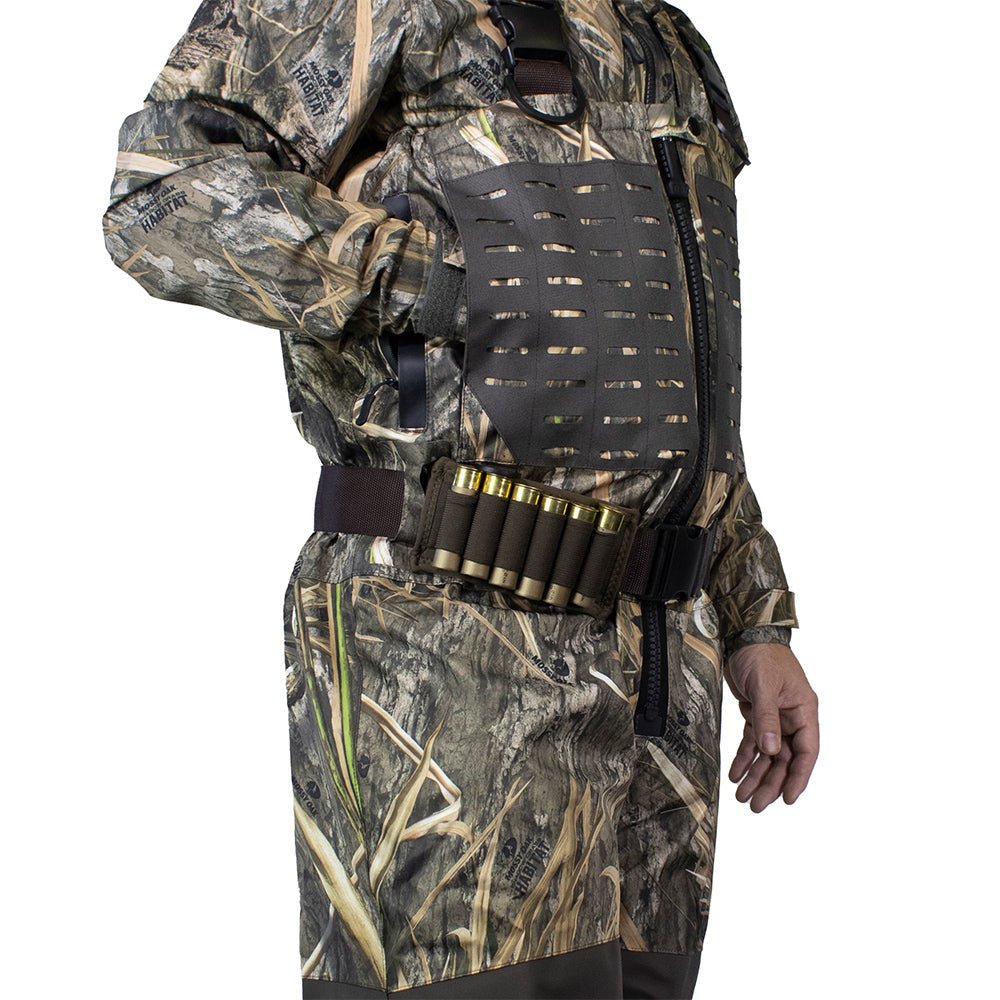 PINNACLE Zippered Breathable Camo Wader 1200g - Hazy Fly Fishing