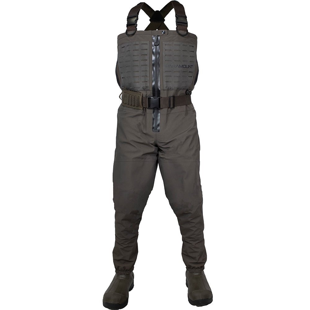 PINNACLE Zippered Breathable Camo Wader 1200g - Hazy Fly Fishing