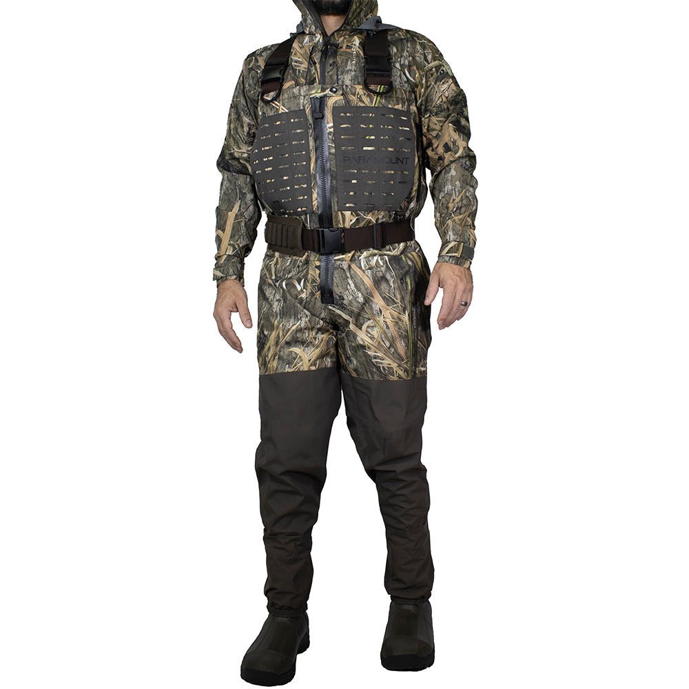 PINNACLE Zippered Breathable Camo Wader 1200g - Hazy Fly Fishing