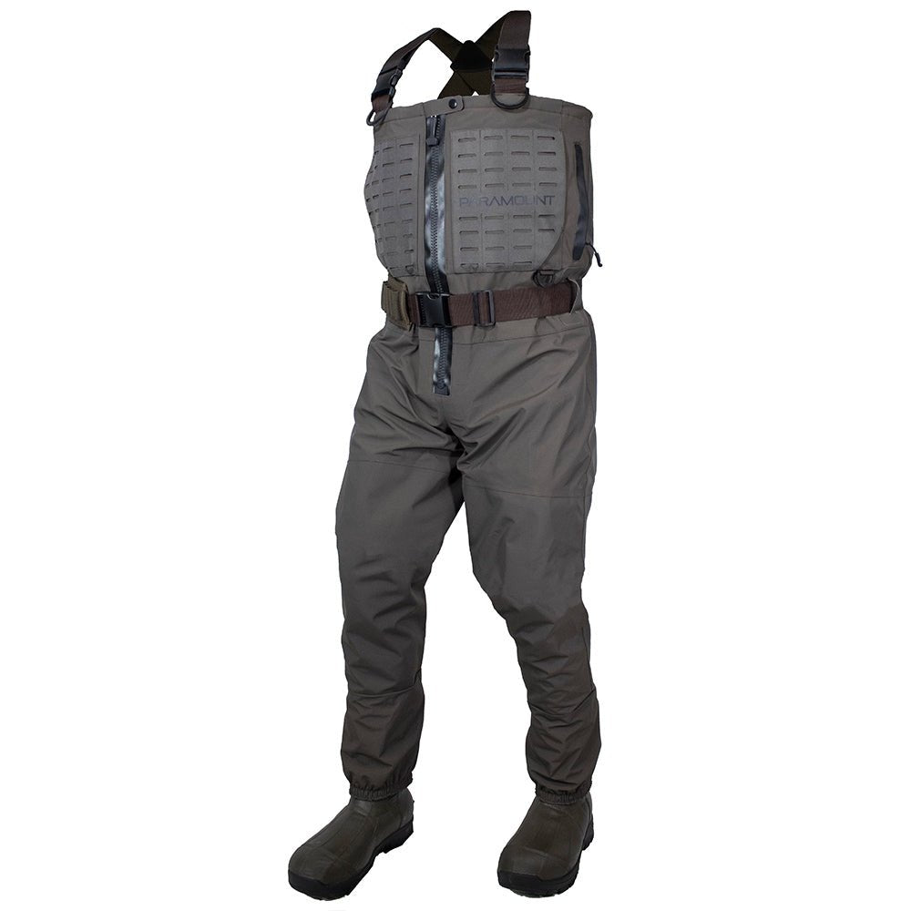 PINNACLE Zippered Breathable Camo Wader 1200g - Hazy Fly Fishing