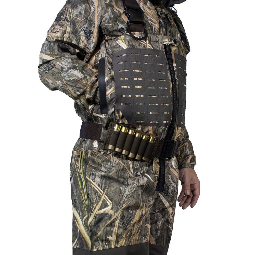 PINNACLE Zippered Breathable Camo Wader 1200g - Hazy Fly Fishing