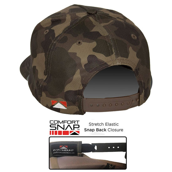 Pintail Trucker Hat Old School Dark Camo 5 - Panel - Hazy Fly Fishing