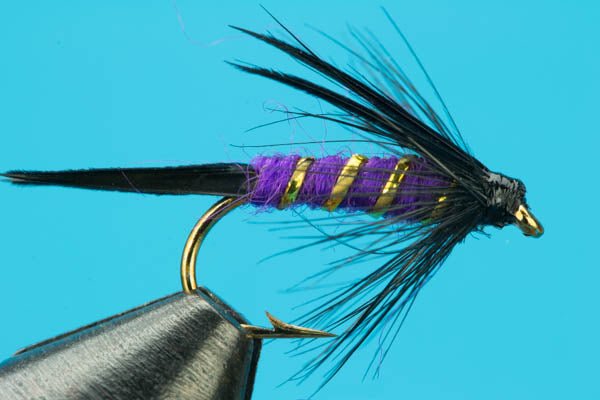Purple & Black Prince - Hazy Fly Fishing