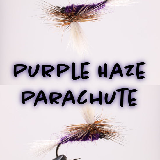 Purple - Haze Parachute - Hazy Fly Fishing