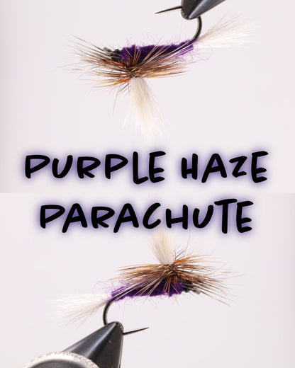 Purple - Haze Parachute - Hazy Fly Fishing