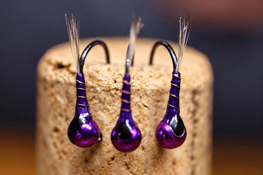 Purple Perdigon - Hazy Fly Fishing