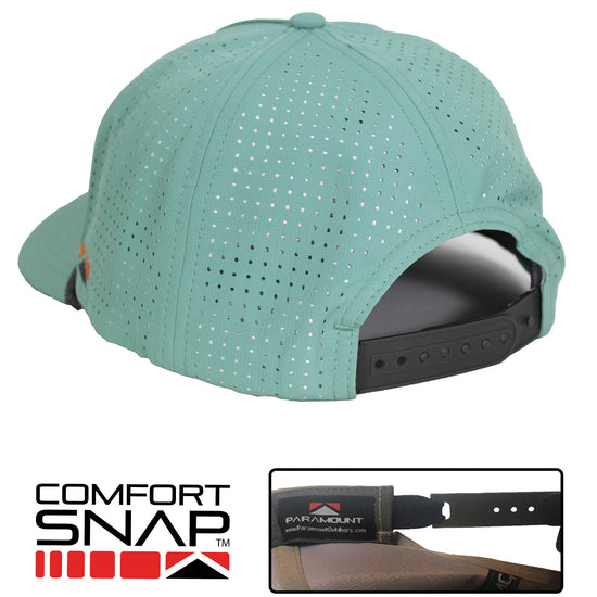 Redfish Perforated Performance Rope Cap - Hazy Fly Fishing