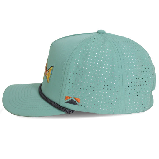 Redfish Perforated Performance Rope Cap - Hazy Fly Fishing