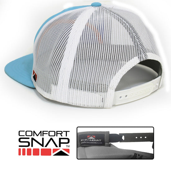 Redfish Tail Mesh Back Performance Hat - Hazy Fly Fishing
