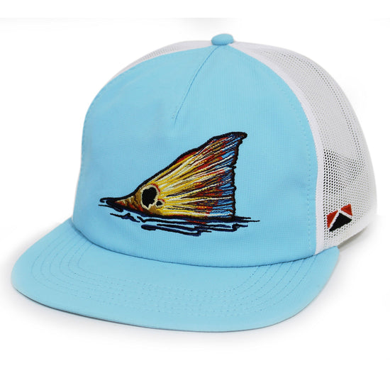 Redfish Tail Mesh Back Performance Hat - Hazy Fly Fishing