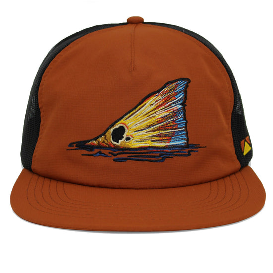 Redfish Tail Mesh Back Performance Hat - Hazy Fly Fishing
