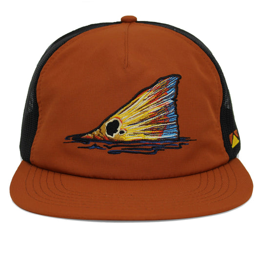 Redfish Tail Mesh Back Performance Hat - Hazy Fly Fishing
