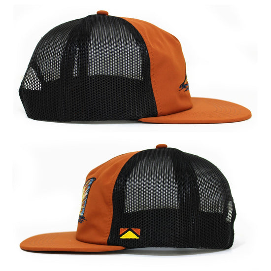 Redfish Tail Mesh Back Performance Hat - Hazy Fly Fishing