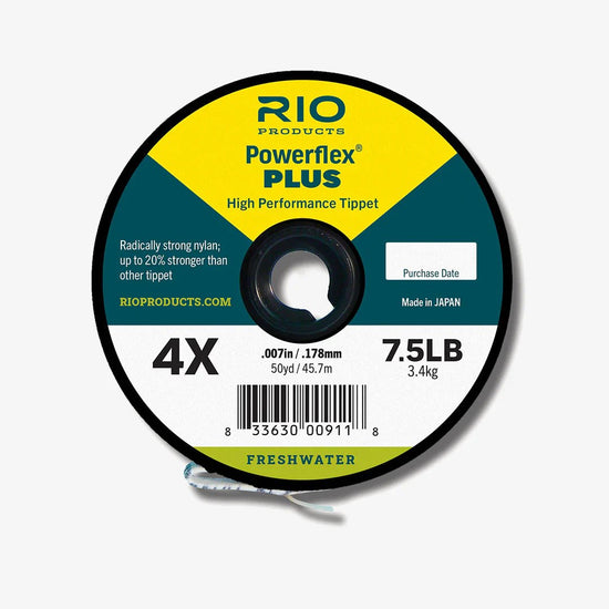 RIO PowerFlex Plus Strong Tippet - 50 Yard Spools - Hazy Fly Fishing