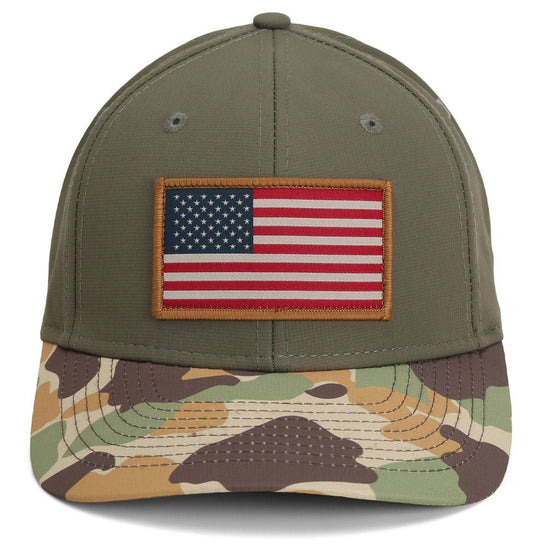 Riverside Old School Flag Cap Structured Ripstop Cap - Hazy Fly Fishing