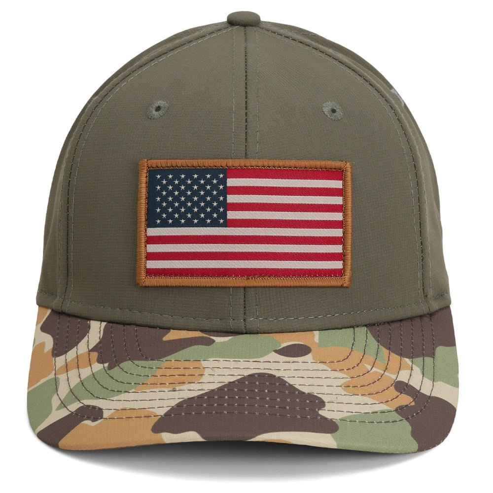 Riverside Old School Flag Cap Structured Ripstop Cap - Hazy Fly Fishing