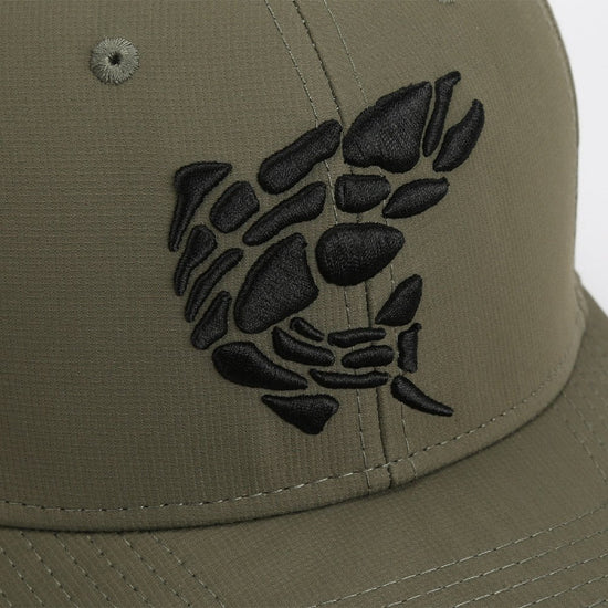 Rock Fish 3 - D Puff Embroidery Performance RipStop Fishing Hat - Hazy Fly Fishing