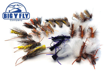 Salmonfly/Stonefly Dry Fly Assortment - 24 Flies 44 - Hazy Fly Fishing