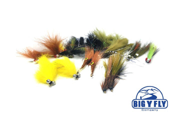 Smallmouth Bass Assortment - 24 Flies 52 - Hazy Fly Fishing