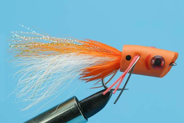 Soft Foam Bass Popper - Hazy Fly Fishing