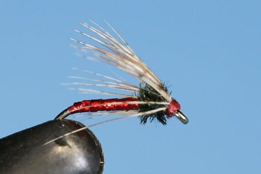 Soft Hackle Red Flash - Hazy Fly Fishing