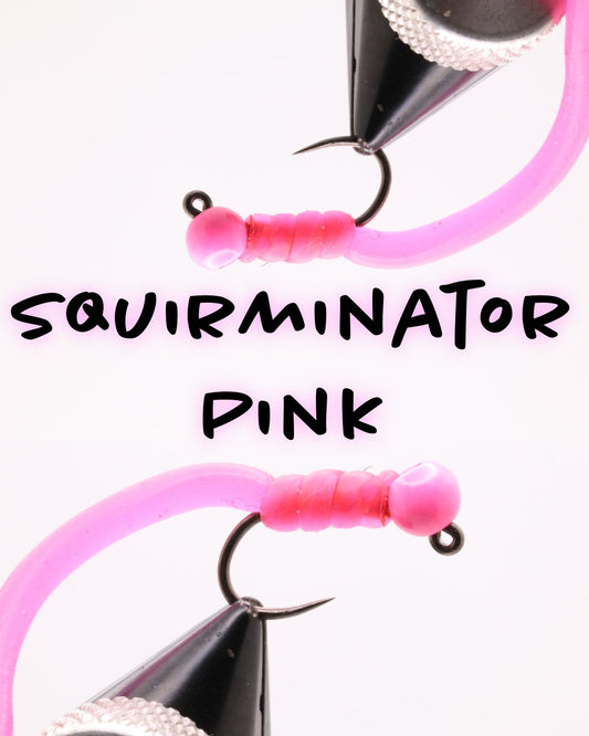 Squirminator Pink - Hazy Fly Fishing