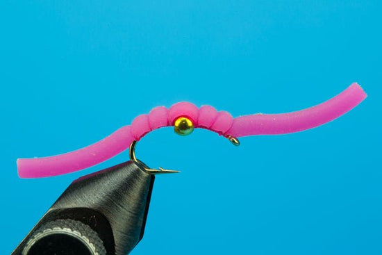 Squirmy Worm - Beadhead - Hazy Fly Fishing