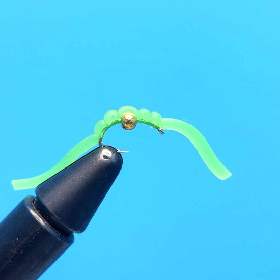 Squirmy Worm - Beadhead - Hazy Fly Fishing