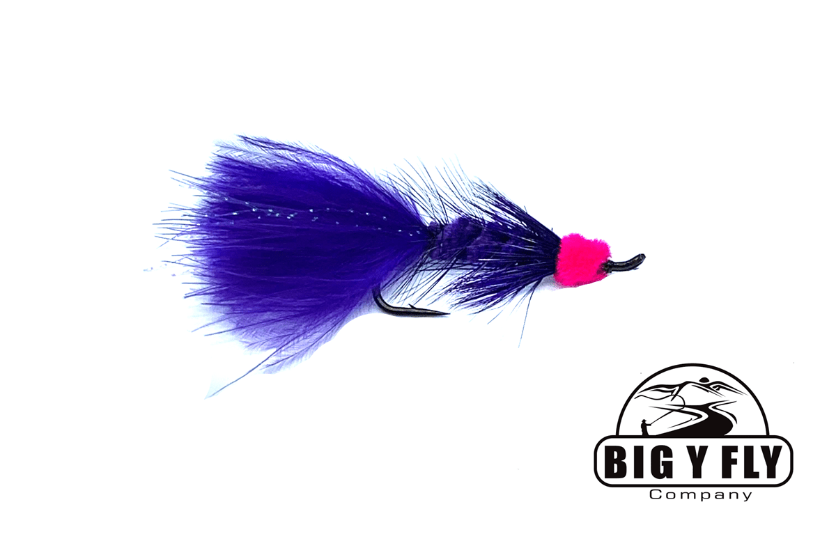 Steelhead Egg-Sucking Leech - Hazy Fly Fishing