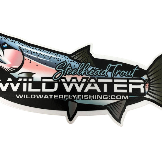 Steelhead Sticker | Wild Water Fly Fishing - Hazy Fly Fishing