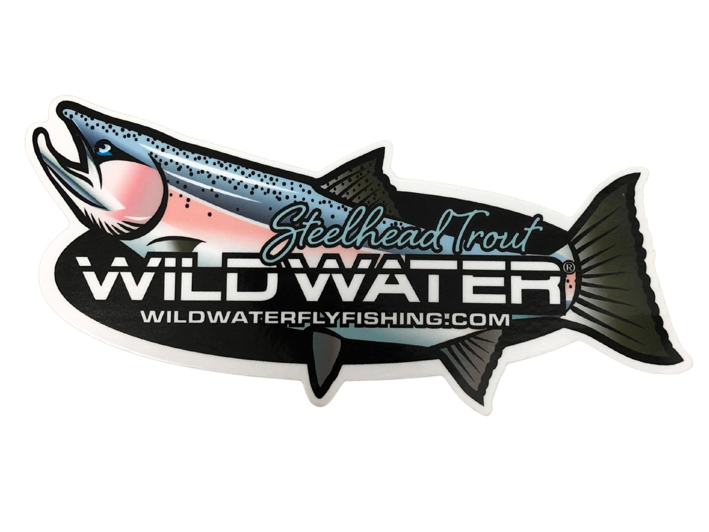 Steelhead Sticker | Wild Water Fly Fishing - Hazy Fly Fishing