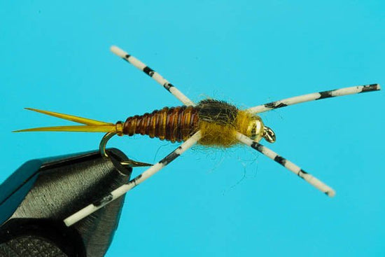 Steelie Golden Stone - Beadhead - Hazy Fly Fishing