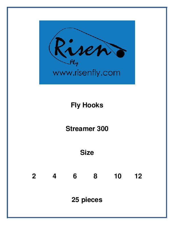 Streamer Hook 300 - Hazy Fly Fishing