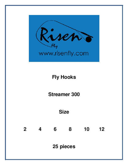 Streamer Hook 300 - Hazy Fly Fishing